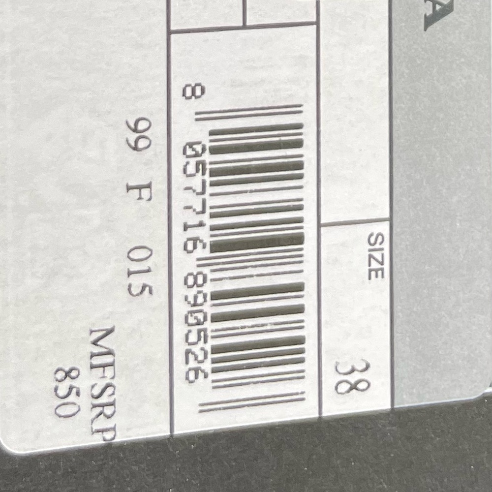 Prada Nylon Bicolor Logo Trainer Sneakers - Women size 38 - Brand NEW - Picture 13 of 13